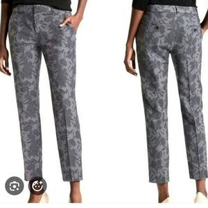 Banana Republic Avery Gray Ankle Pants